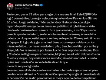 El periodista se refirió tras