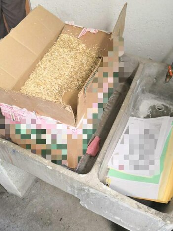 La FGR aseguró explosivos mediante cateo en Puebla Foto: Comunicado FGR