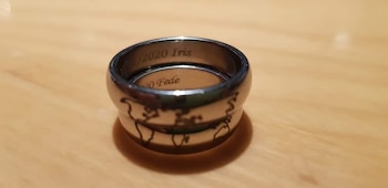 Al juntarse, sus anillos forman