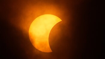 El eclipse solar sucedió en