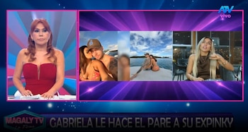 “Tu esposo no soy”: Gabriela Herrera expone detalles del polémico vínculo entre Mayra Solari y su pareja. Captura: Magaly TV La Firme.