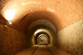 El interior del Desviament de Mataró. (Aigües de Mataró)