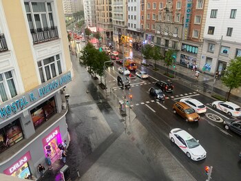 La DANA llega a Madrid este viernes por la tarde. (INFOBAE)