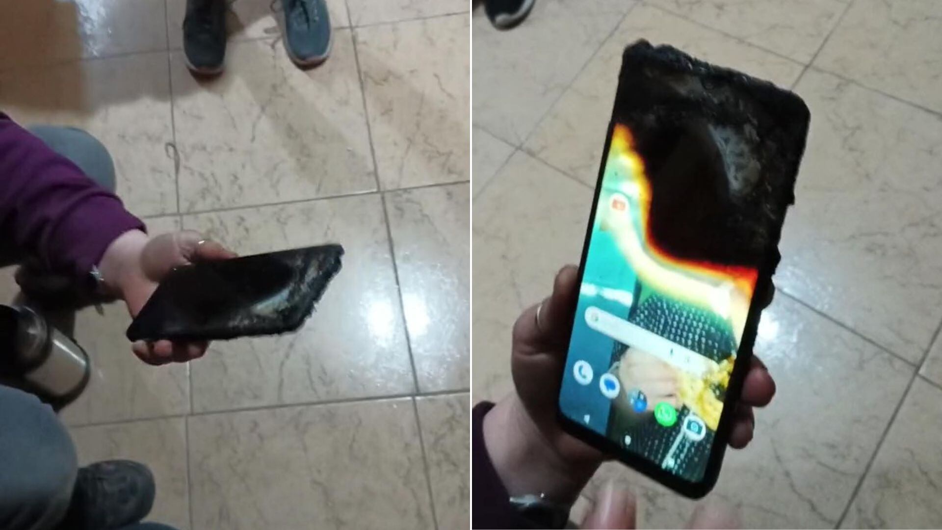 Mujer contó cómo su rostro terminó desfigurado y perdió una mano por cargar un celular al lado de su cama: “En cuestión de segundos se explota el teléfono”