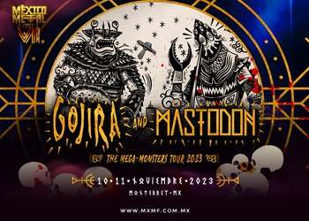 Gojira y Mastodon rpesentarán shows