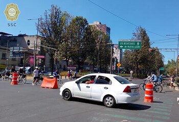 Continúa Paseo Dominical “Muévete en Bici”, hasta las 14:00 horas, por lo que se implementan diversos cortes a la circulación (X@OVIALCDMX)