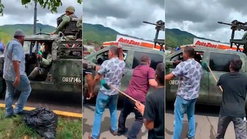 Agresiones a militares en Michoacán