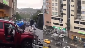 Conductora resultó lesionada luego de