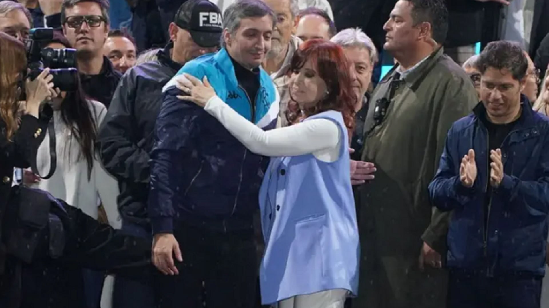 Cristina Kirchner y Maximo Kirchner