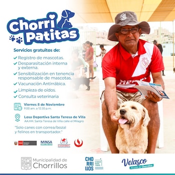 Campaña veterinaria este viernes 8