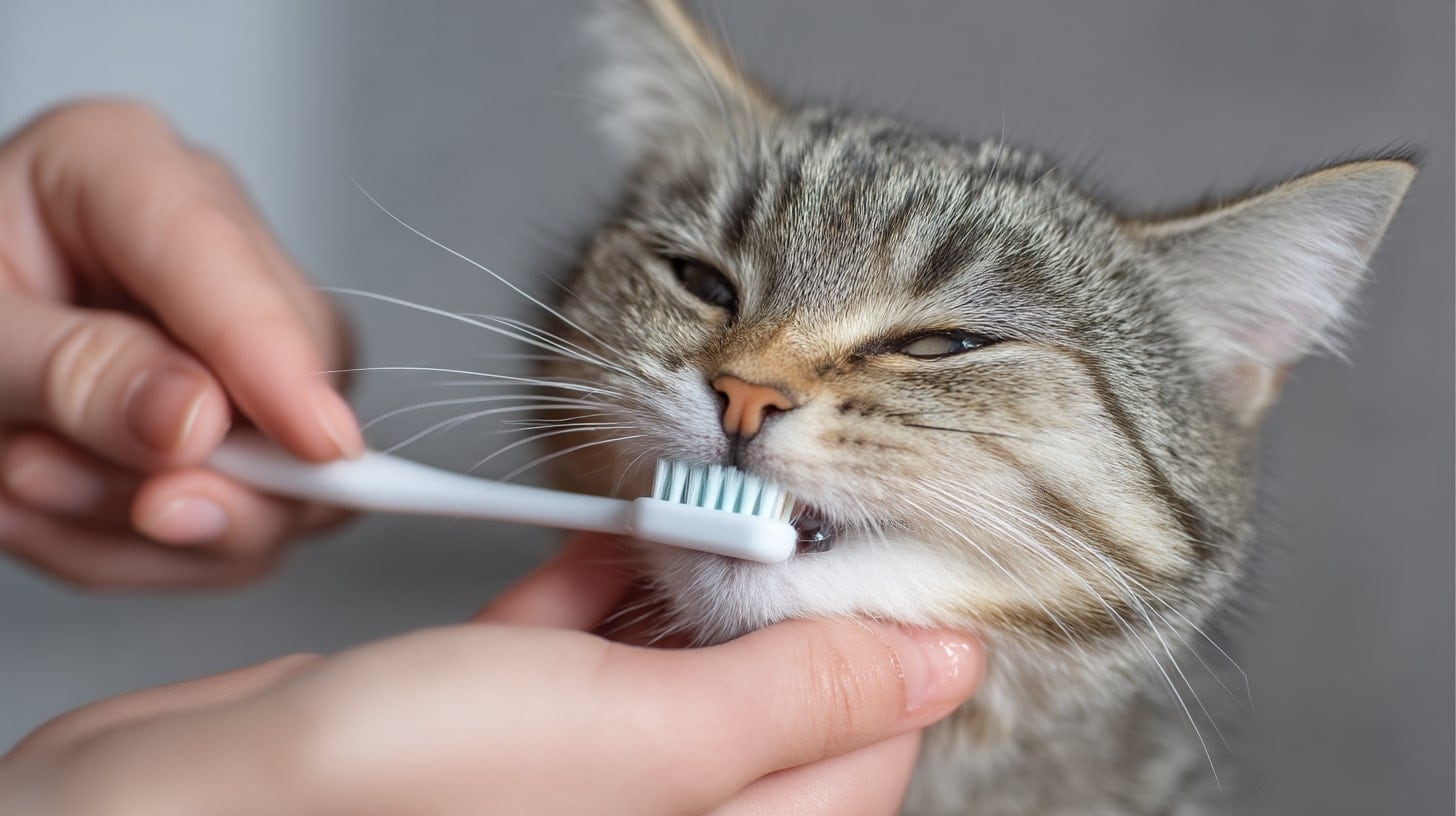 El 70% de los gatos de más de dos años ya muestra signos de enfermedad periodontal (Imagen Ilustrativa Infobae)