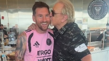 Quico reveló el lujoso objeto que le regaló a Messi durante su encuentro en Miami: la reacción del ídolo que lo sorprendió