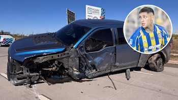 Confusión por el accidente en el que quedó involucrada la camioneta del futbolista Gastón Ávila: “A esa hora estaba descansando”