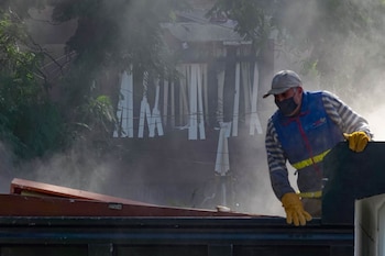 El incidente por explosión de