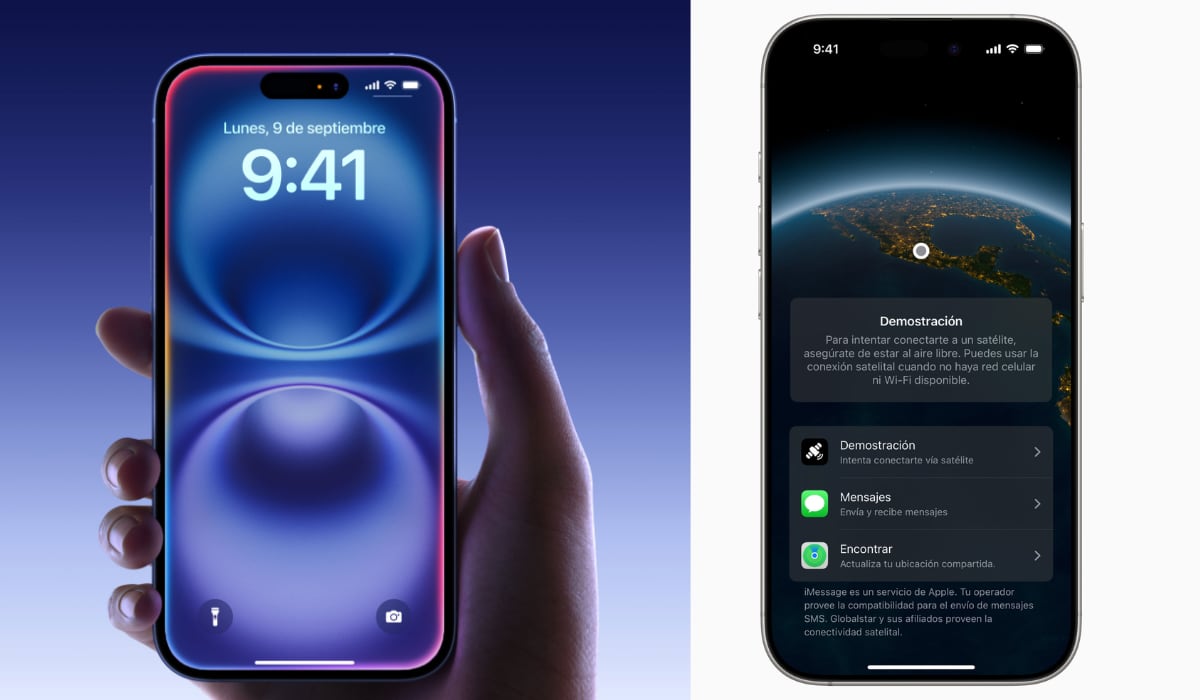 Puedes enviar mensajes vía satélite desde tu iPhone 14 en adelante. (Apple)