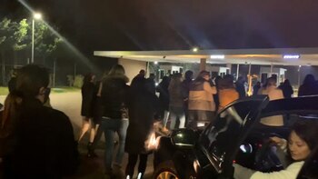 Protesta de vecinos de la