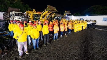 Autoridades viales despliegan a 3,000 personas y numerosa maquinaria en prevención por la tormenta Cristina en El Salvador