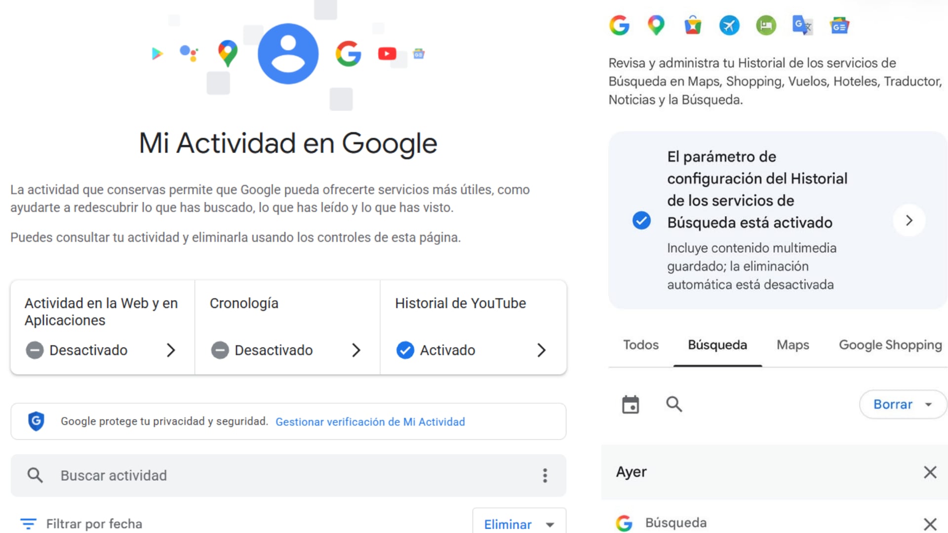 (Composición Infobae: captura de Google)