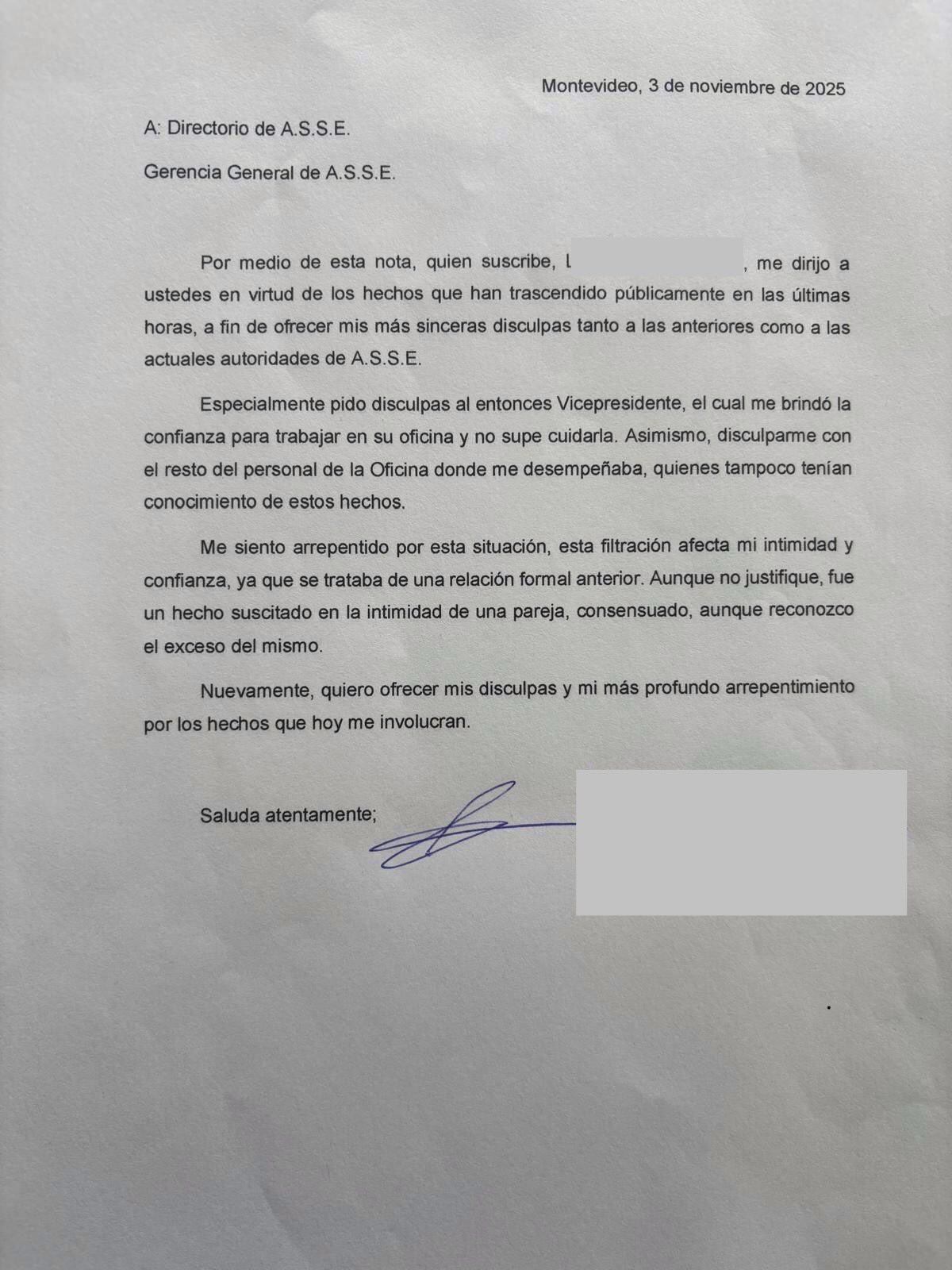 El pedido de disculpas del funcionario que tuvo sexo en una ofician pública en Uruguay (@EPreve)