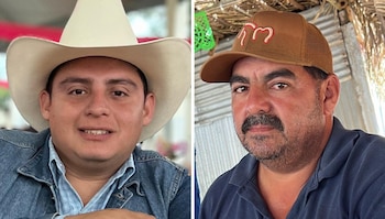 Familiares de Hipólito Rodríguez y