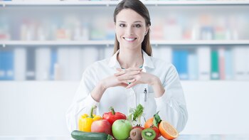 Una alimentación saludable y mantener