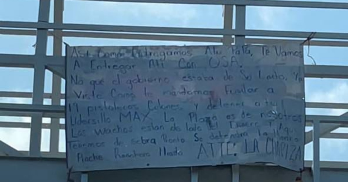 Chapitos amenazan al Mayito Flaco: “Así como entregamos a tu papá, te vamos a entregar a ti a EEUU” - Infobae