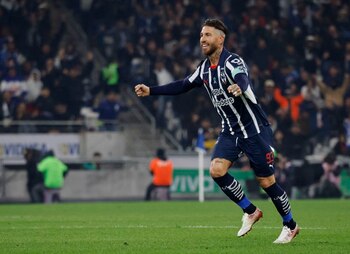 Sergio Ramos ya anotó su primer gol en la Liga MX (REUTERS/Daniel Becerril)