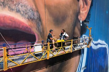 Martín Ron, el artista junto