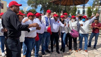 Noroña mantuvo su gira y