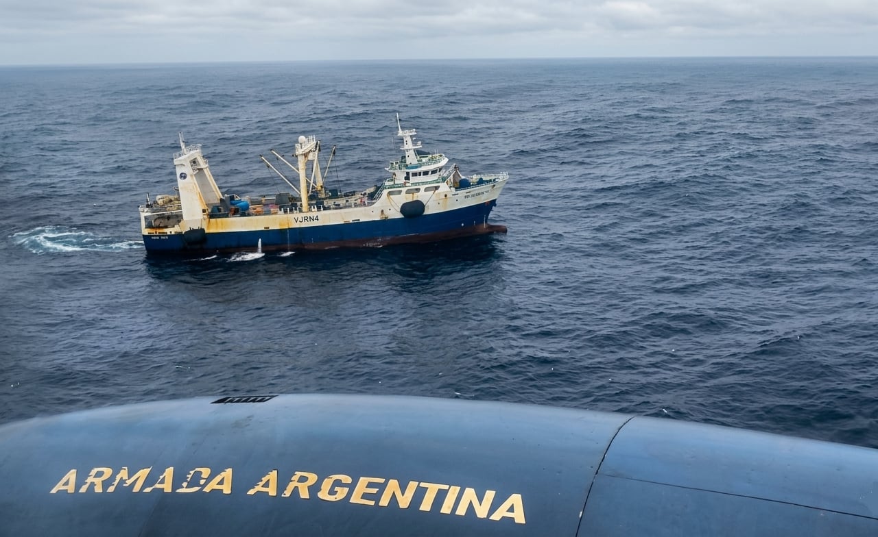 La Armada busca reforzar la presencia sobre la zona económica exclusiva y otras áreas de interés nacional en un contexto de disputa por rutas y recursos (Armada Argentina)