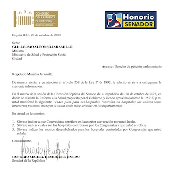 Honorio Henríquez, senador del Centro