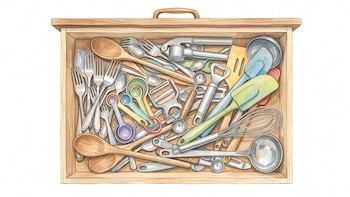 Adiós al caos en la cocina: los únicos objetos que realmente van en tus cajones