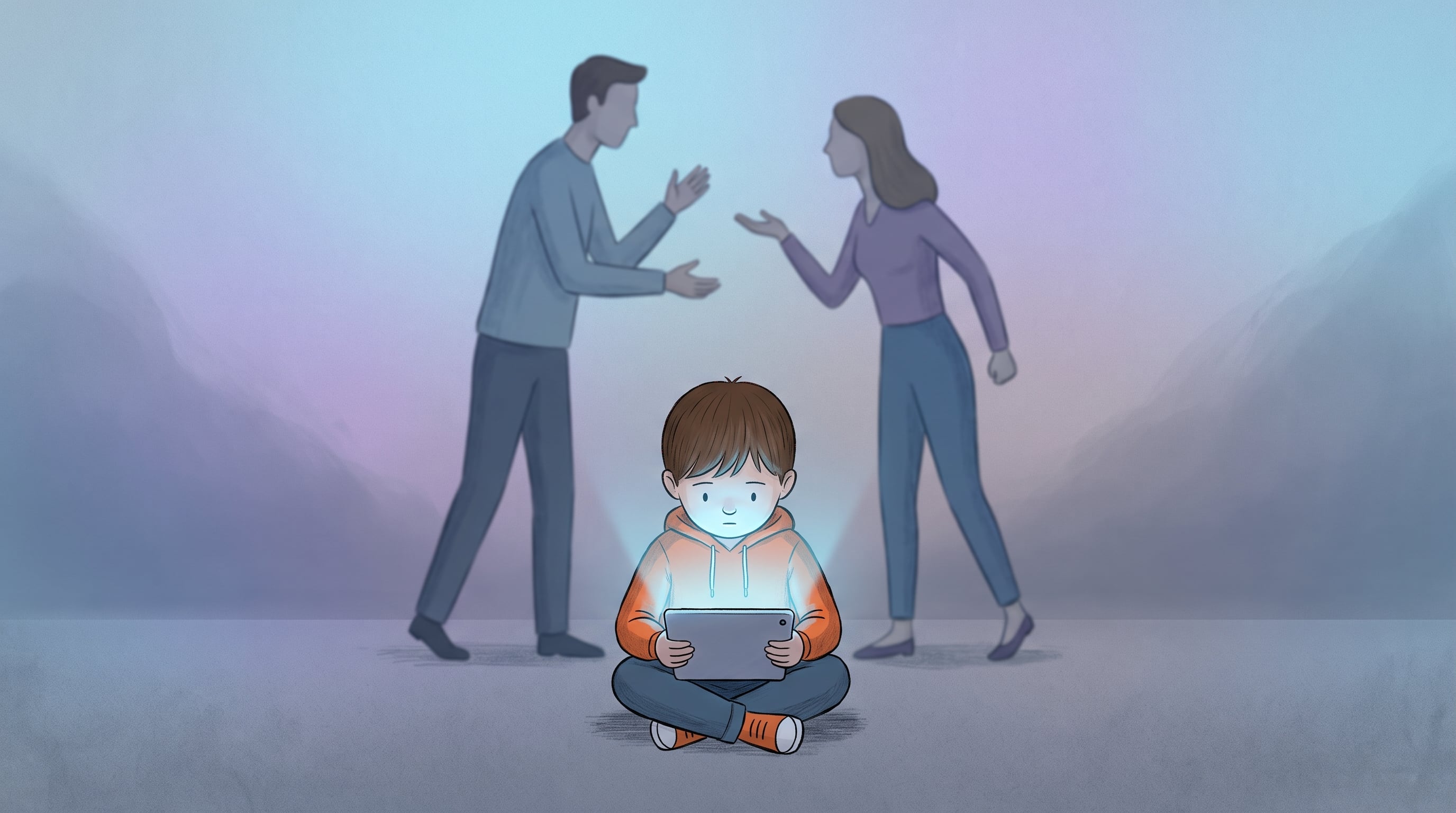 El estrés parental condiciona el uso de pantallas en la infancia y afecta las rutinas digitales en el hogar (Imagen Ilustrativa Infobae)