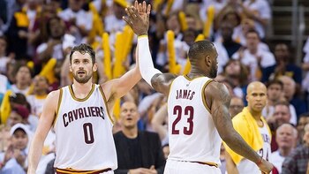 Junto a LeBron James, Love