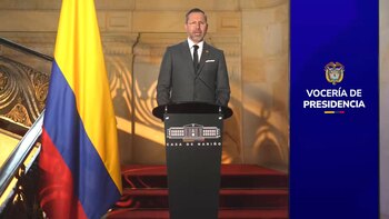 El ministro Jaime Andrés Beltrán anunció una auditoría forense sobre los convenios heredados para establecer las responsabilidades de rigor - crédito @infopresidencia / X