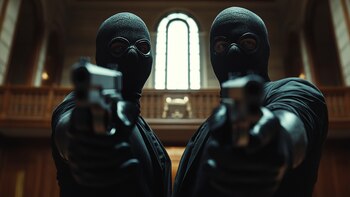 La policía arrestó a dos