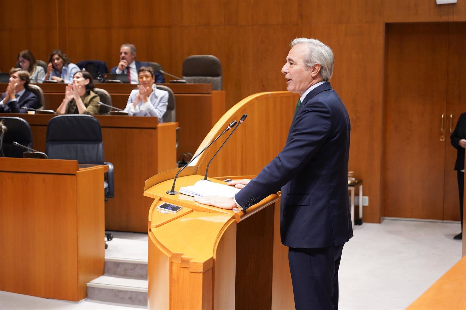 Azcón cree que Sánchez ha convertido España "en el hazmerreír del mundo" con su gestión de la crisis de Ceuta
