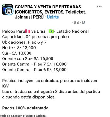 Selección peruana de fútbol se