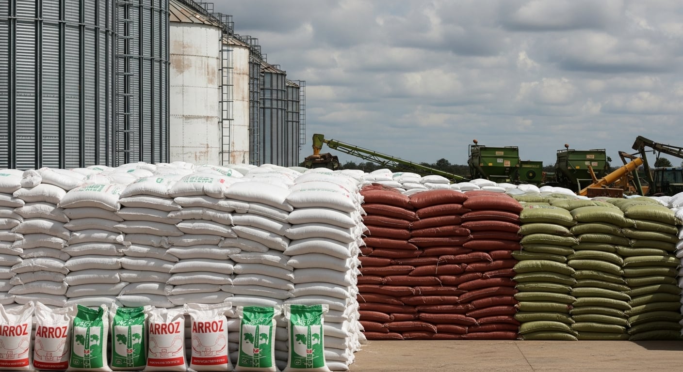 El alto costo de producción de arroz venezolano, ante el bajo precio del importado, impide la competitividad nacional. (Imagen Ilustrativa Infobae)
