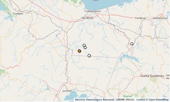 Temblor registrado en Oaxaca.
(SSN)
