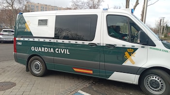 Furgón de la Guardia Civil