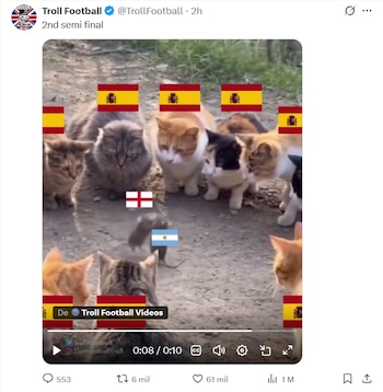 Meme Inglaterra - Argentina
