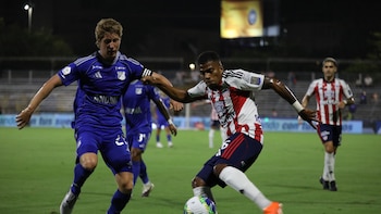 Millonarios venció a Junior gracias a Rodrigo Contreras: gol al último minuto para el triunfo 1-0 en la Liga BetPlay