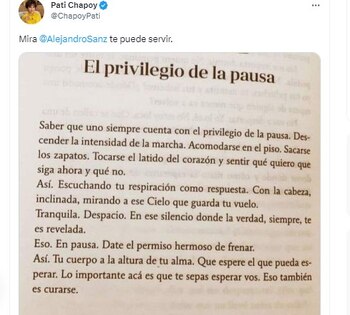 Pati Chapoy lanzó mensaje a