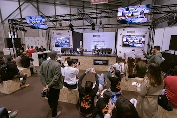 Sala de competiciones del Coffee