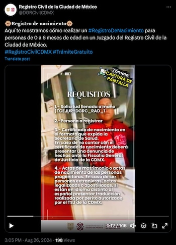 Estos son los requisitos para