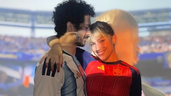 La foto del Chino Darín con Úrsula Corberó: “Gran Mundial de España y gracias Argentina por tanta pasión”