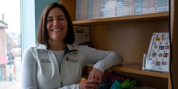 La Dra. Bode, profesional de