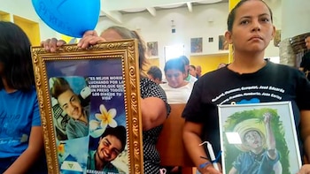 Madres de manifestantes asesinados por