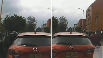 En video quedó un violento